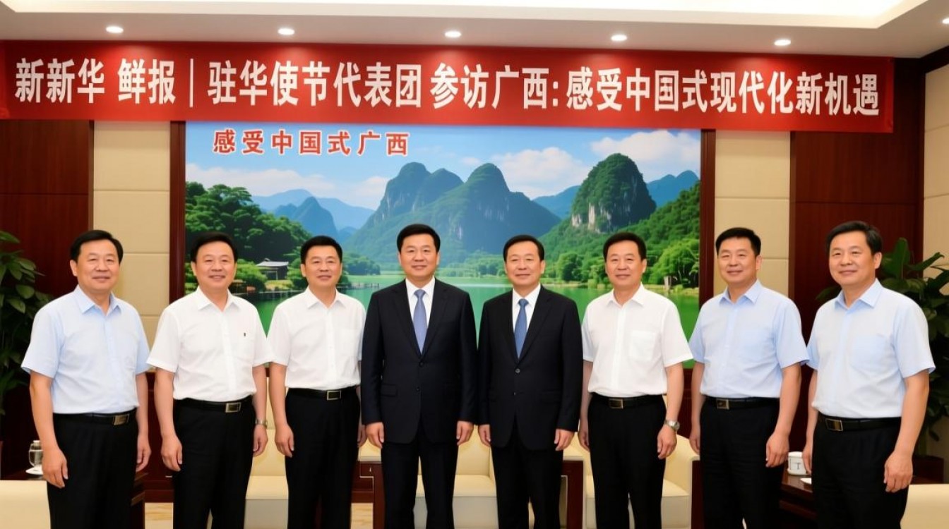 新华鲜报丨驻华使节代表团参访广西:感受中国式现代化新机遇 新华鲜报丨驻华使节代表团参访广西:感受中国式现代化新机遇