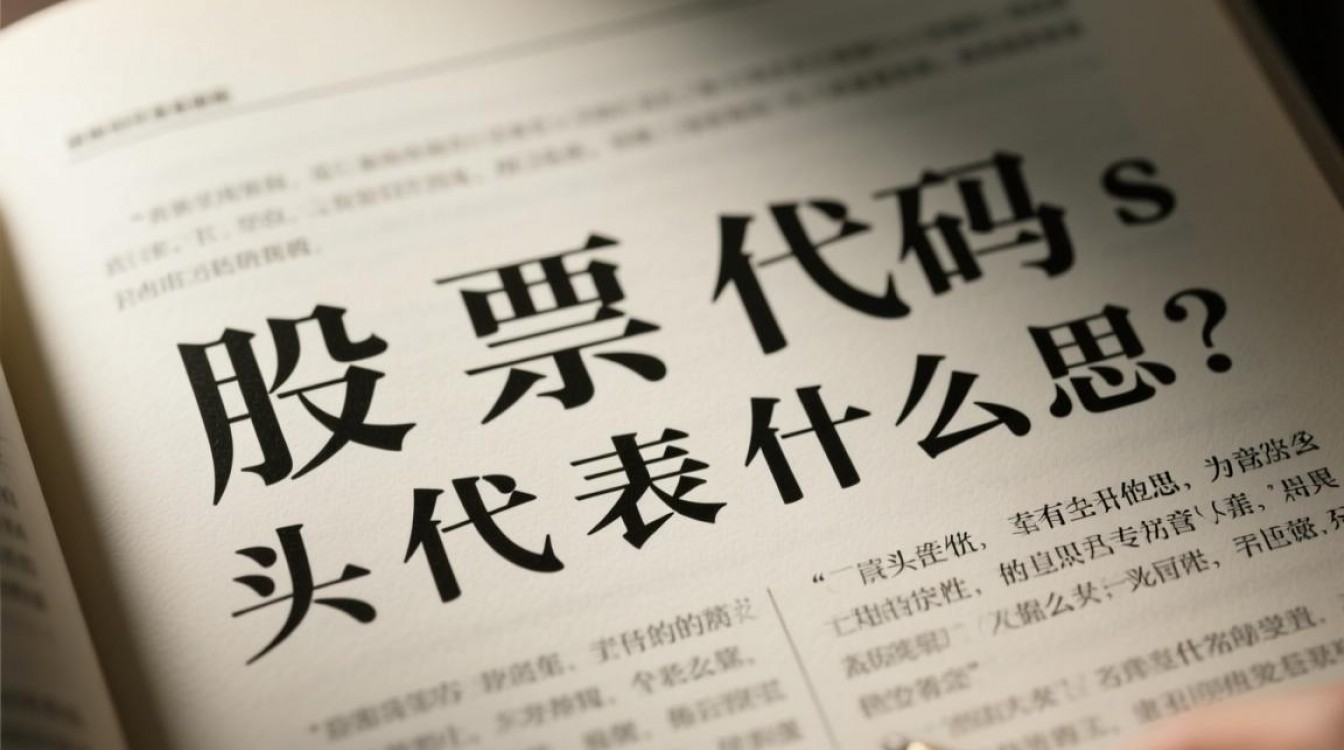 股票代码s开头代表什么意思? 股票代码s开头代表什么意思?