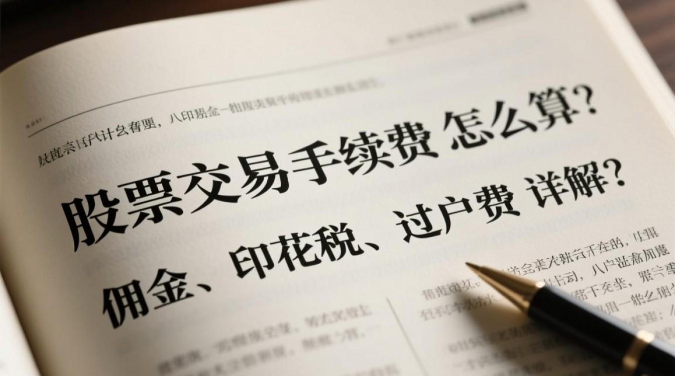股票交易手续费怎么算?佣金、印花税、过户费详解? 股票交易手续费怎么算?佣金、印花税、过户费详解?