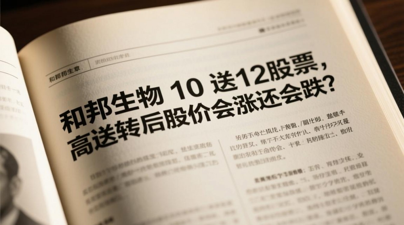 和邦生物10送12股票，高送转后股价会涨还是会跌？