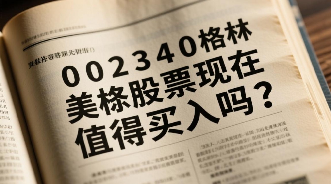 002340格林美股票现在值得买入吗? 002340格林美股票现在值得买入吗?