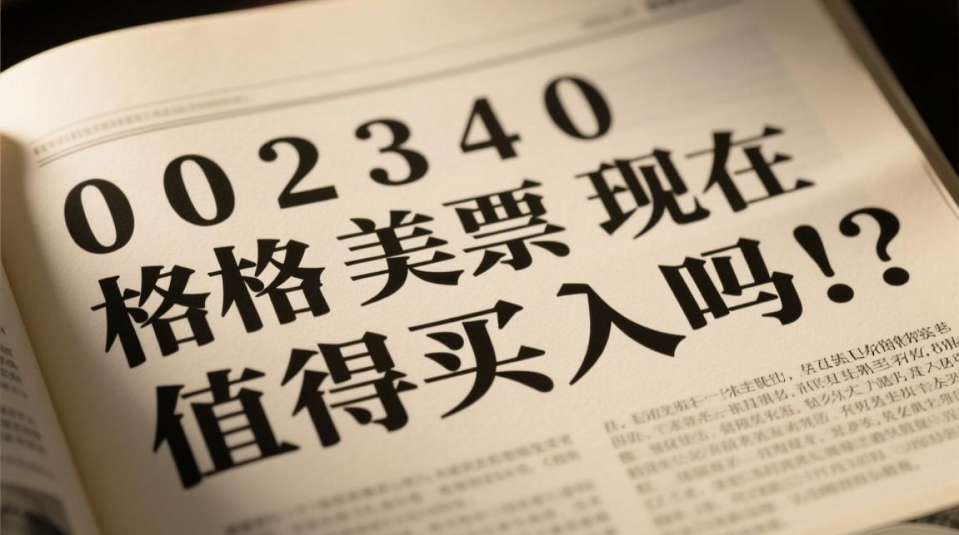 002340格林美股票现在值得买入吗? 002340格林美股票现在值得买入吗?